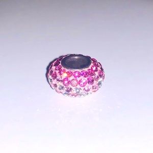 ❌SOLD❌ Pink gradient bling Pandora charm